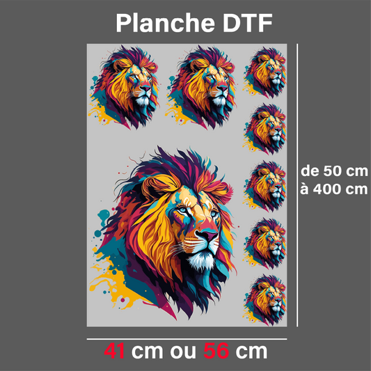 Impression DTF au mètre